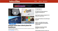 Desktop Screenshot of healthcareitnews.com