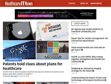 Tablet Screenshot of healthcareitnews.com